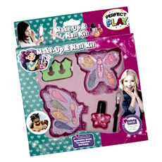 Butterfly Make-Up and Nail Gift Set